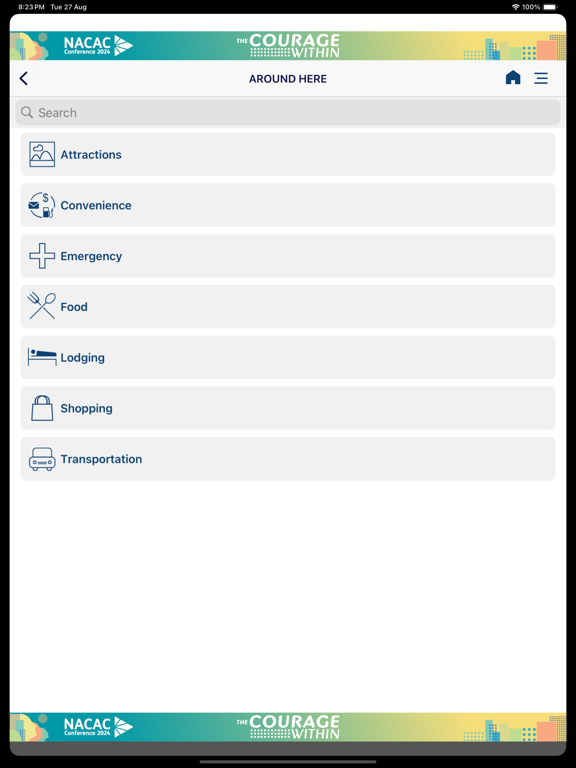 NACAC Events iPad  سکرین شاٹس