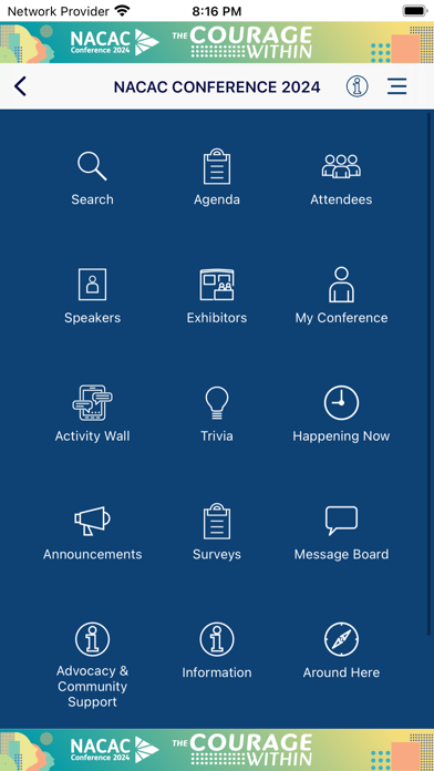 NACAC Events سکرین شاٹس