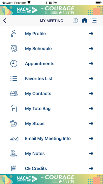 NACAC Events سکرین شاٹس