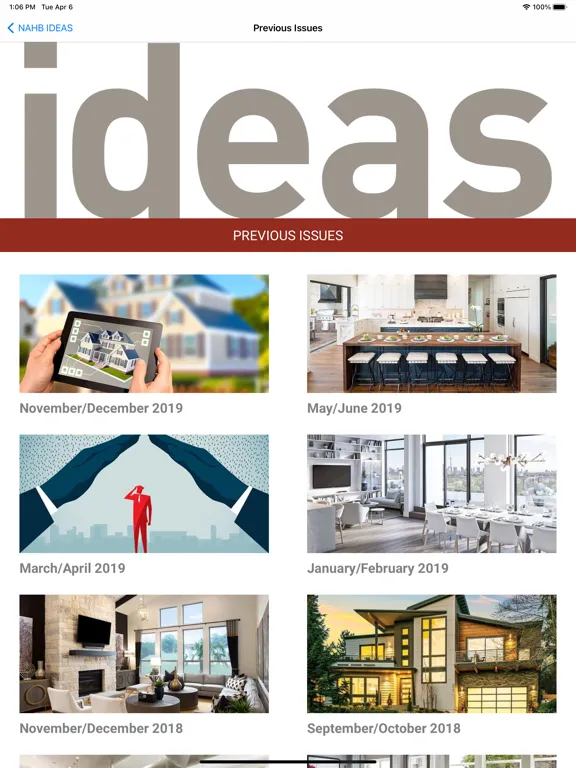 NAHB IDEAS iPad  Screenshots