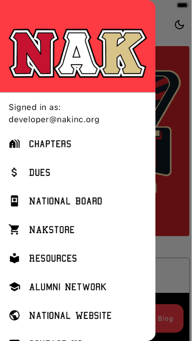 Screenshot di Nu Alpha Kappa Fraternity Inc.