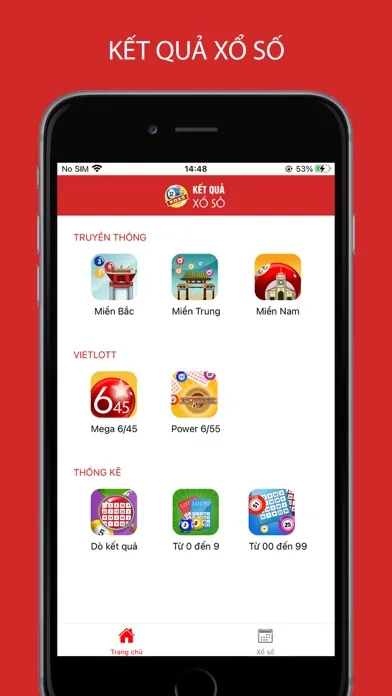 ภาพหน้าจอของ KQXS - Kết quả xổ số