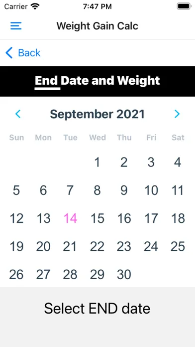 Pediatric Calc Screenshots