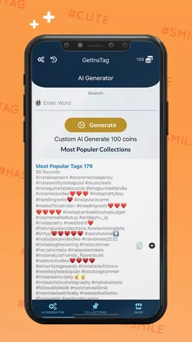 Zrzuty ekranu GetInsTag for Likes and Fans