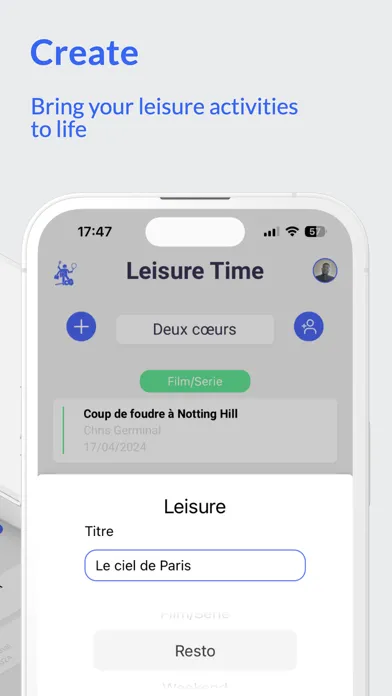 Leisure Time: Share & Organize應用截圖