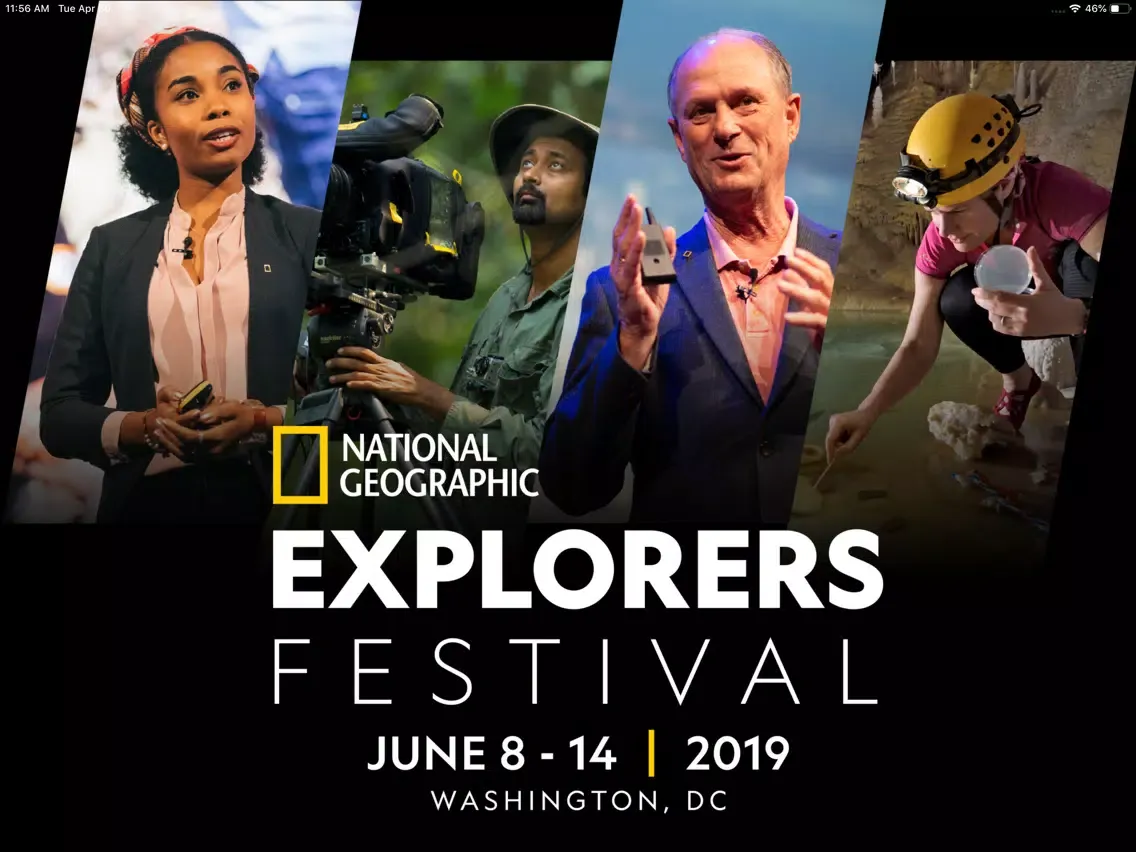Captures d'écran de Nat Geo Society Events iPad 