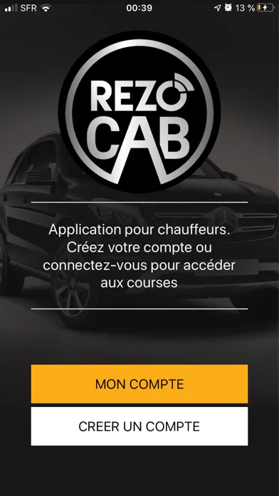 REZO CAB - Chauffeur应用截图