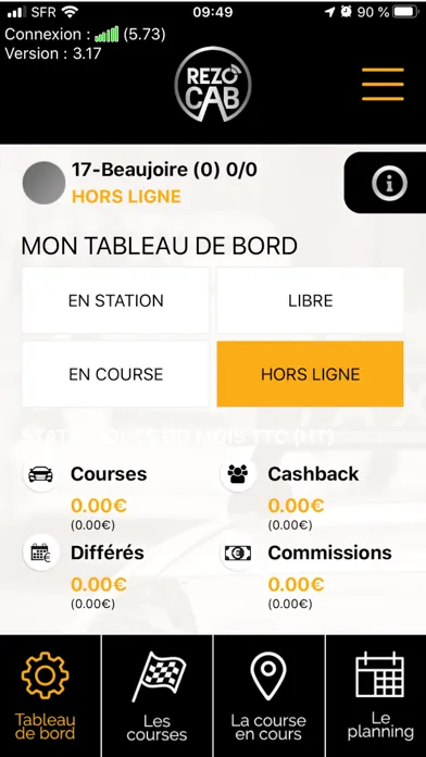 REZO CAB - Chauffeur应用截图