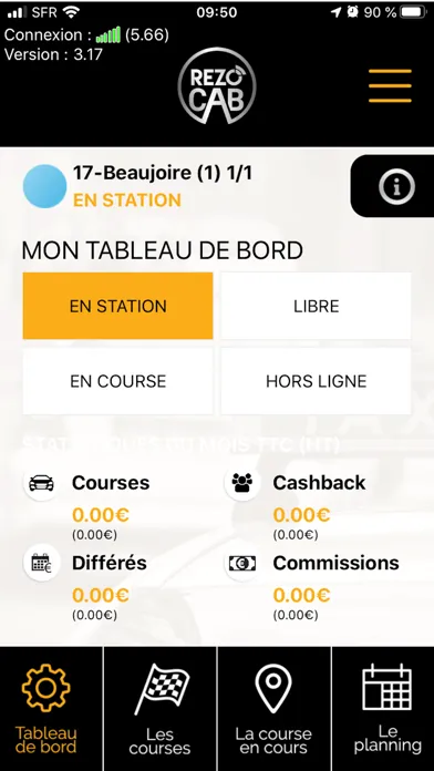 REZO CAB - Chauffeur应用截图