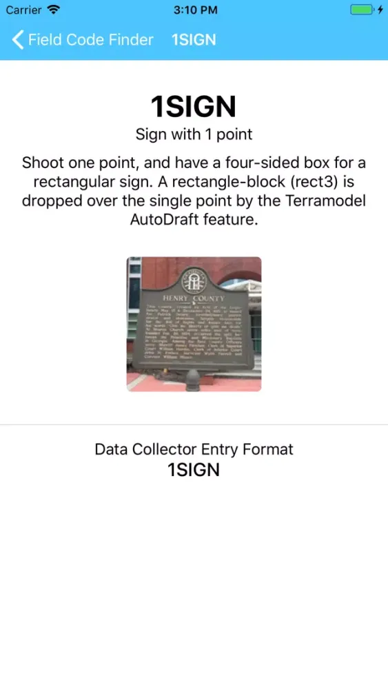Capturas de pantalla de Mobile Field Code Finder
