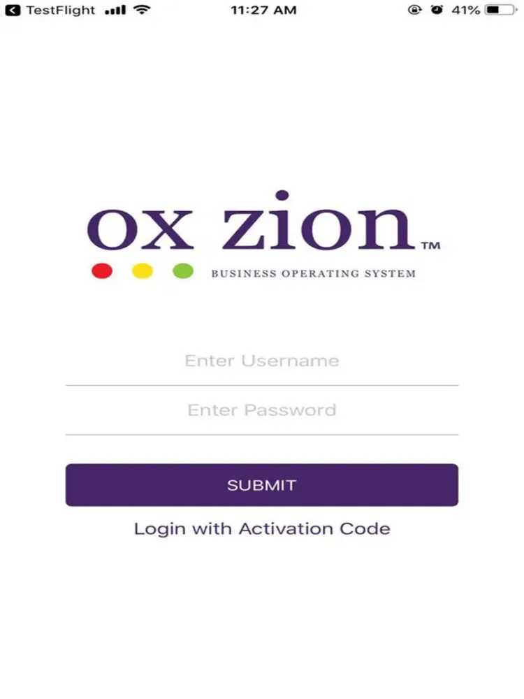 OX Zion Lite iPad スクリーンショット