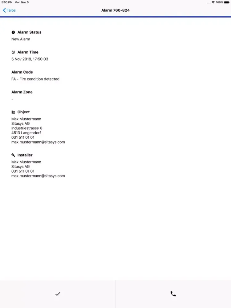 تصاویر Sitasys Talos iPad