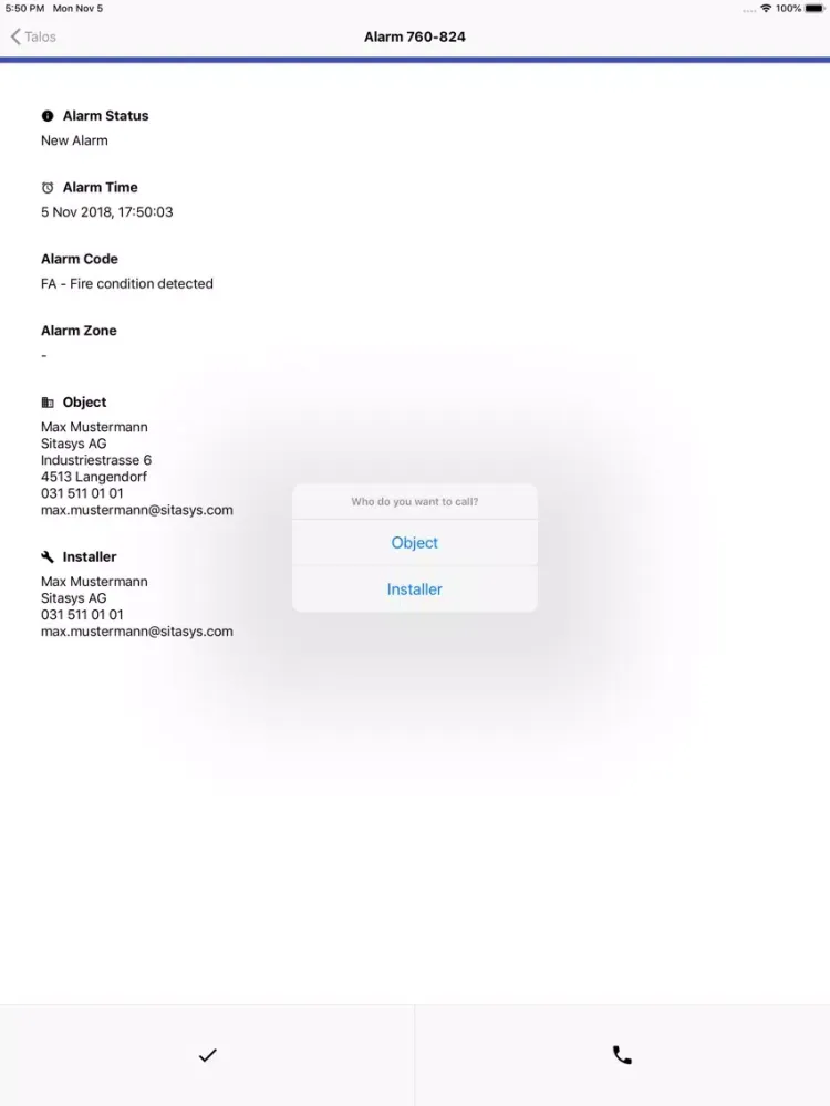 تصاویر Sitasys Talos iPad