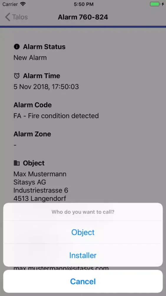 تصاویر Sitasys Talos