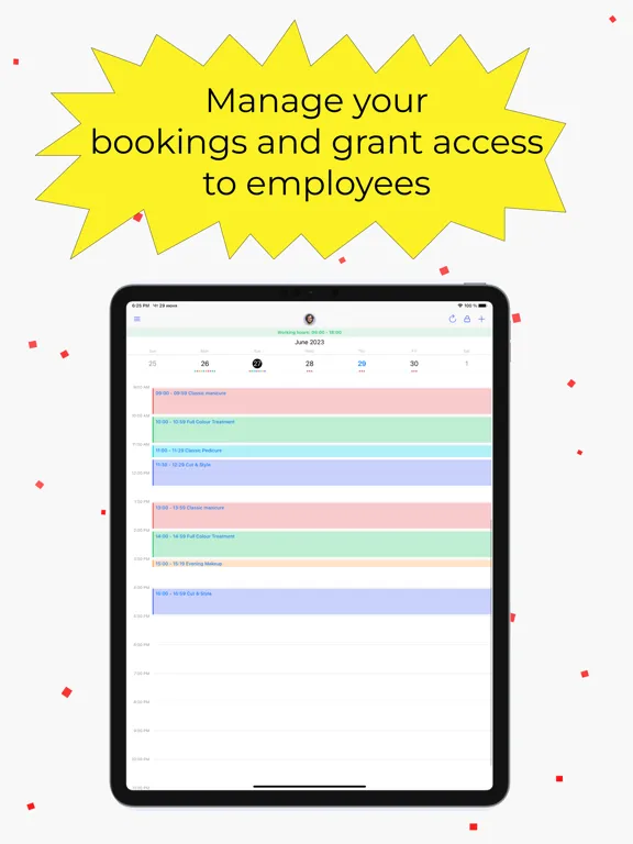 tobook.link: Booking System iPad 应用截图
