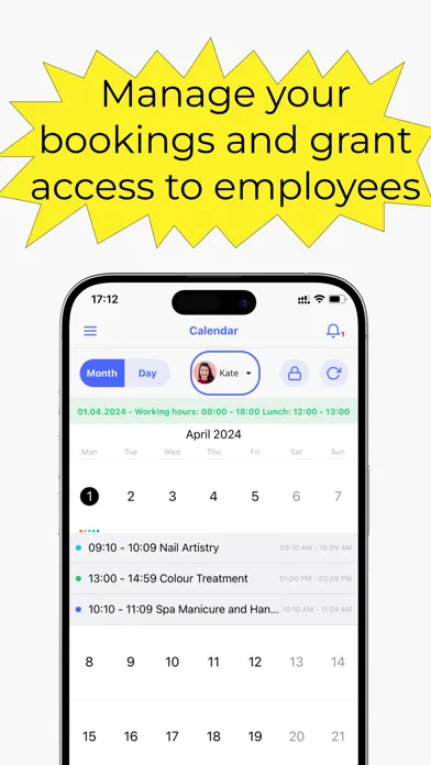tobook.link: Booking System应用截图
