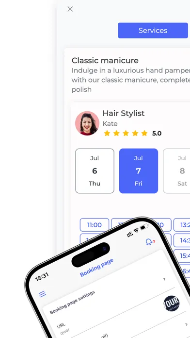 tobook.link: Booking System应用截图