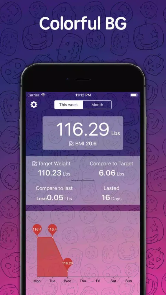 تصاویر WeightDiary-Record your weight