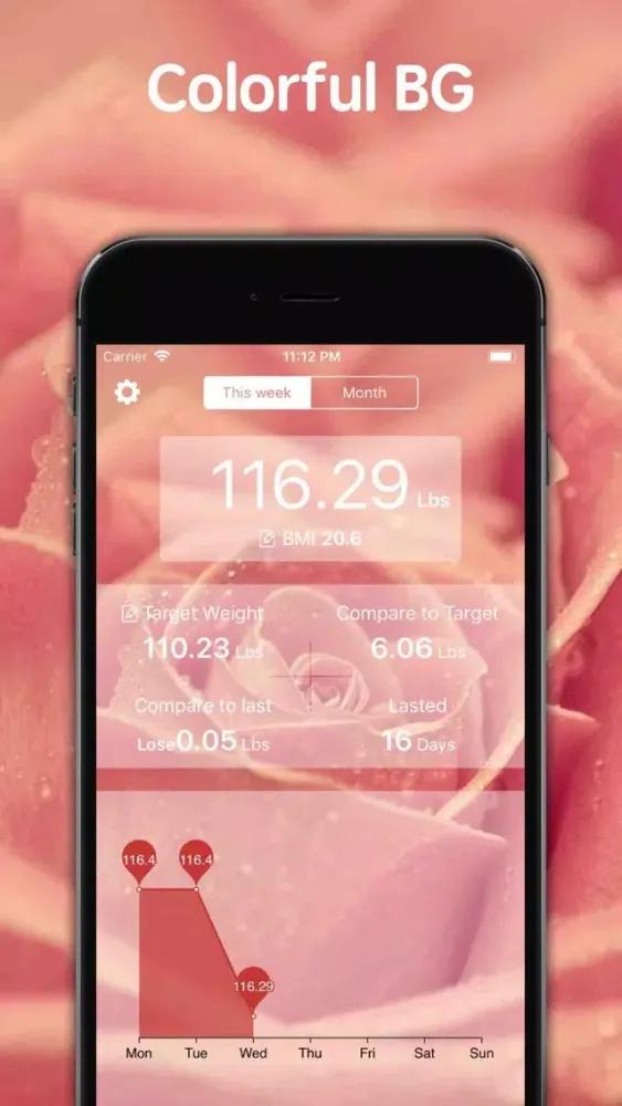 تصاویر WeightDiary-Record your weight