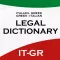 ITALIAN - GREEK & GREEK - ITALIAN LEGAL DICTIONARY