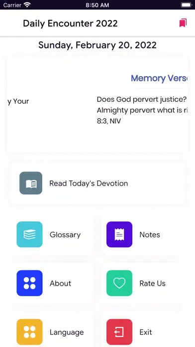 Скриншоты Daily Encounter With God 2022