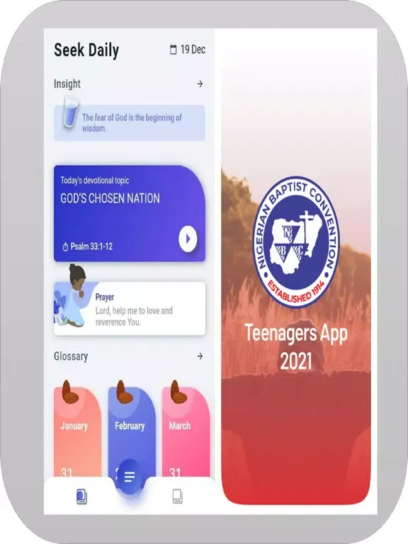 Teenagers' Devotional 2021 iPad 应用截图