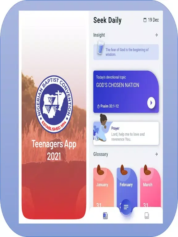 Teenagers' Devotional 2021 iPad 应用截图