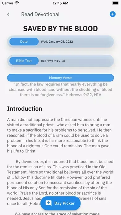 Скриншоты Teenagers' Devotional 2022