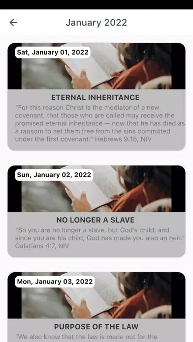 Скриншоты Teenagers' Devotional 2022