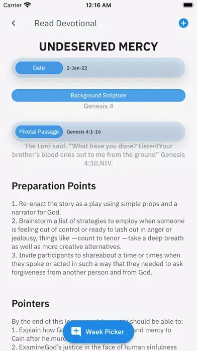 Скриншоты Teenagers' Devotional 2022