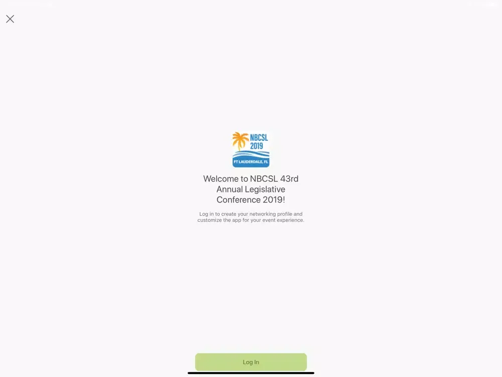 NBCSL 43RD ALC APP iPad  Screenshots