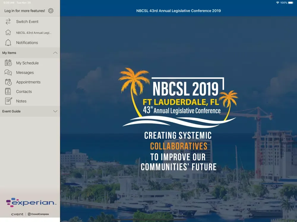 NBCSL 43RD ALC APP iPad  Screenshots