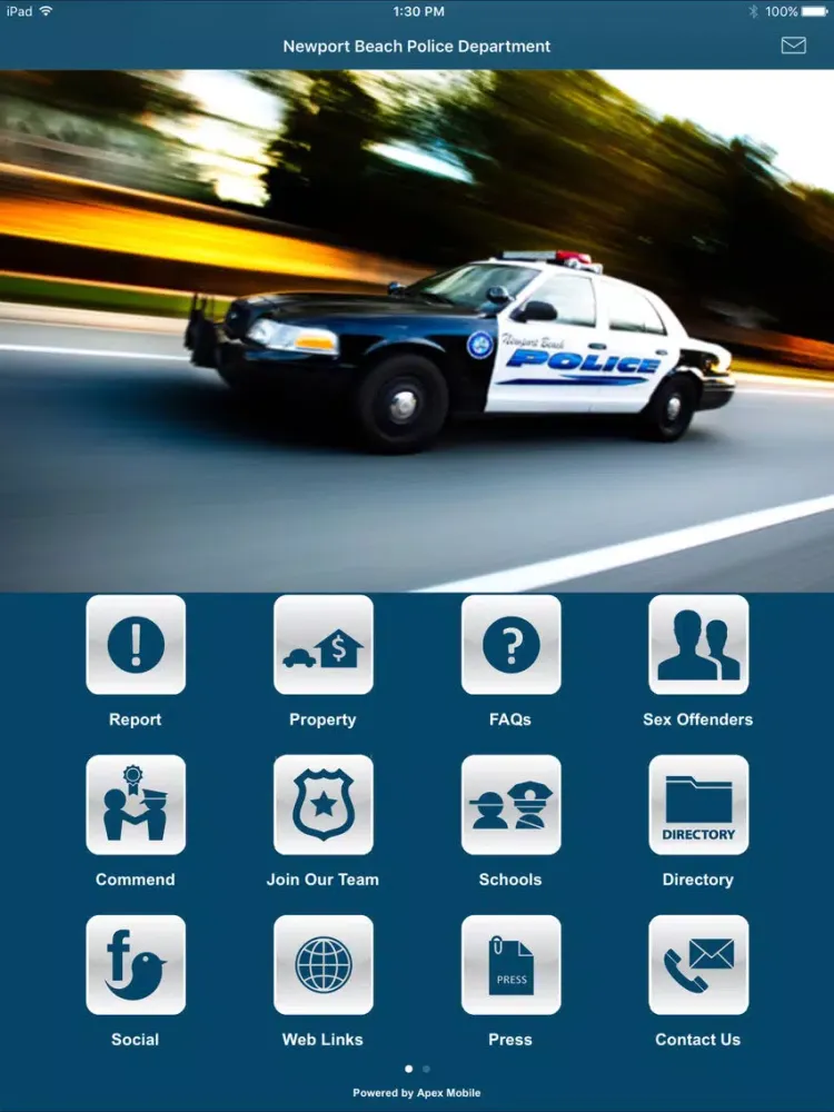Zrzuty ekranu Newport Beach PD iPad 