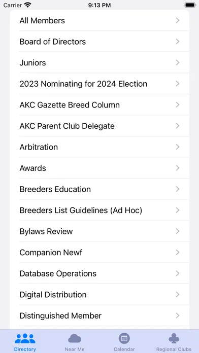 Newfoundland Club of America应用截图