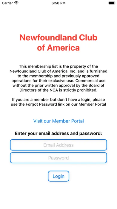 Newfoundland Club of America应用截图