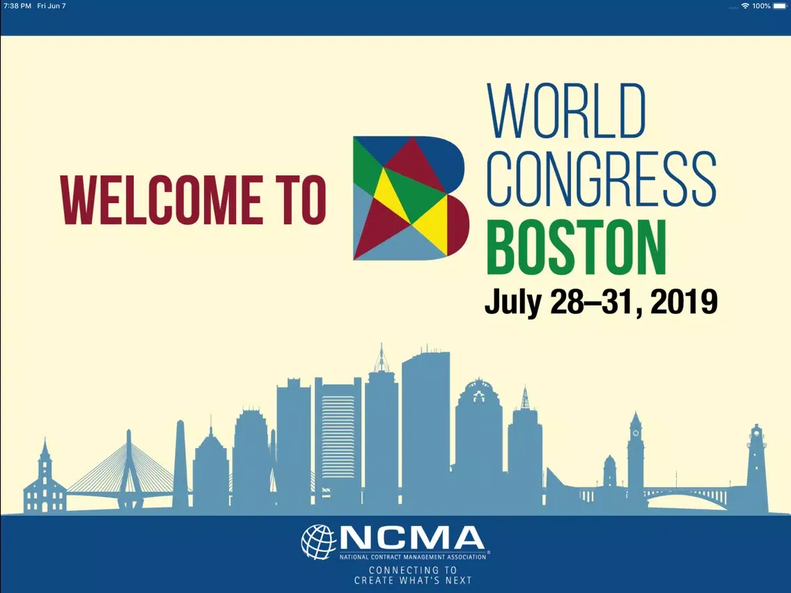 NCMA Meetings and Events iPad 应用截图