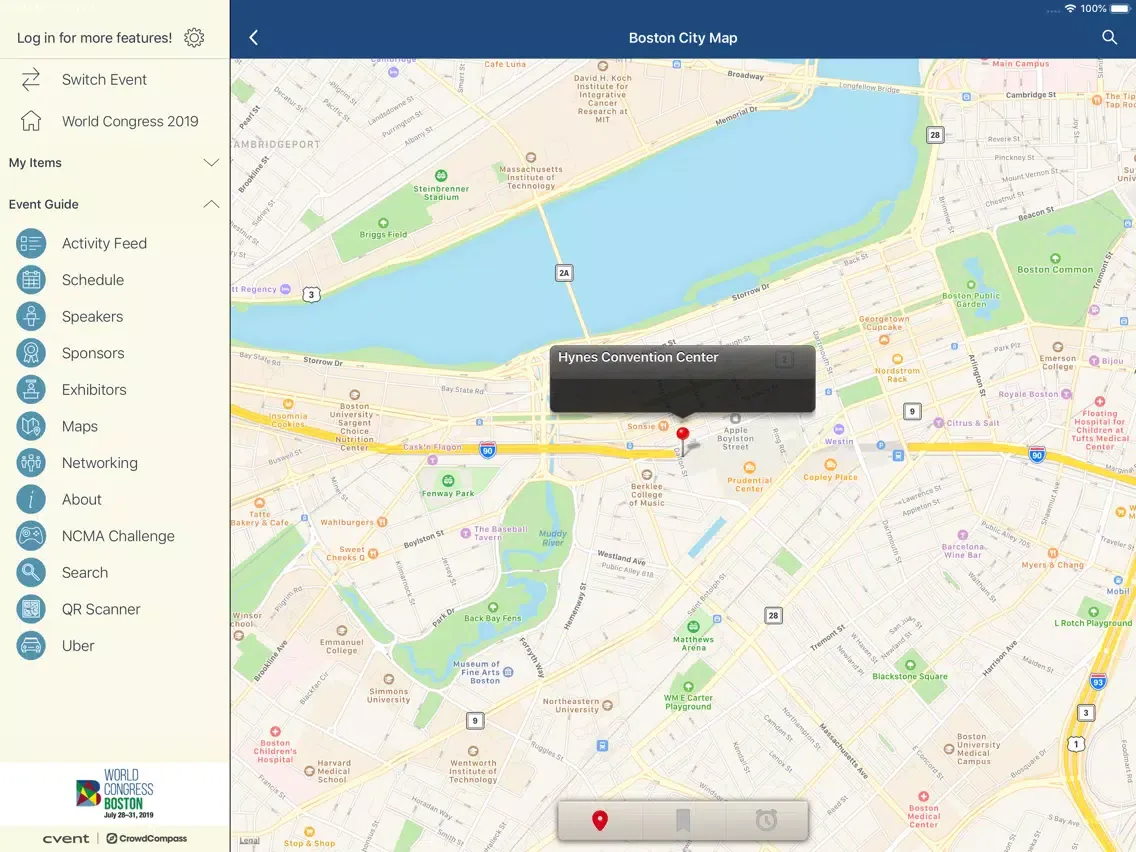 NCMA Meetings and Events iPad 应用截图