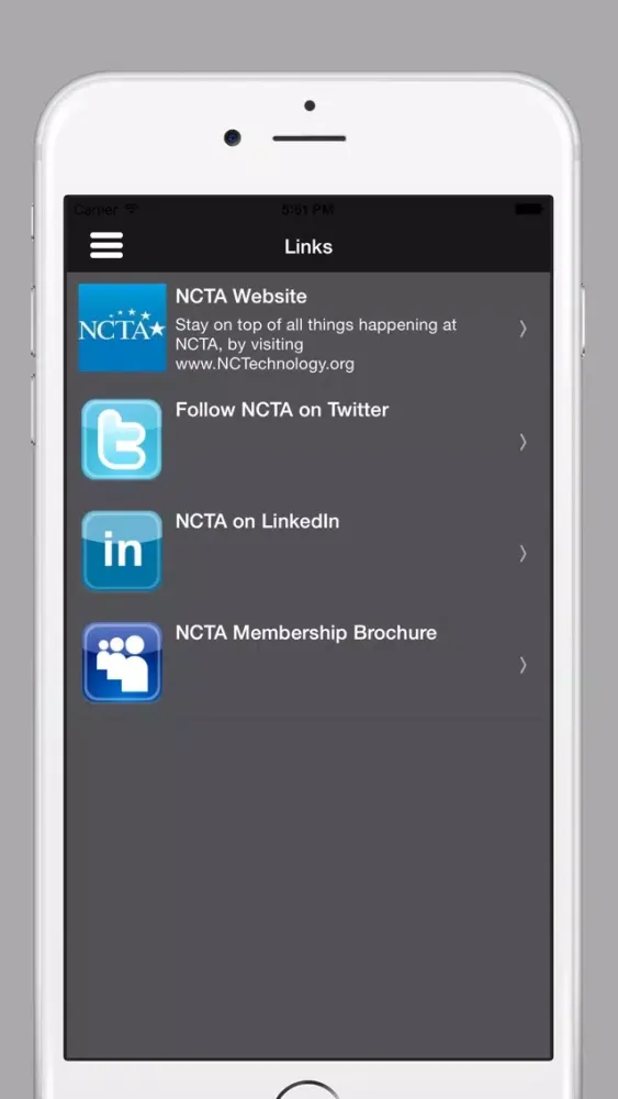 North Carolina Technology Association Events 스크린샷