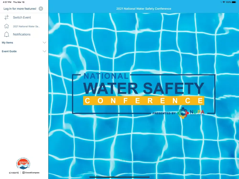 Capturas de pantalla de Nat'l Water Safety Conference iPad 