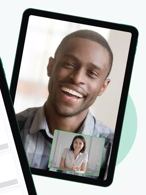 Tangkapan layar TNC Portal iPad 