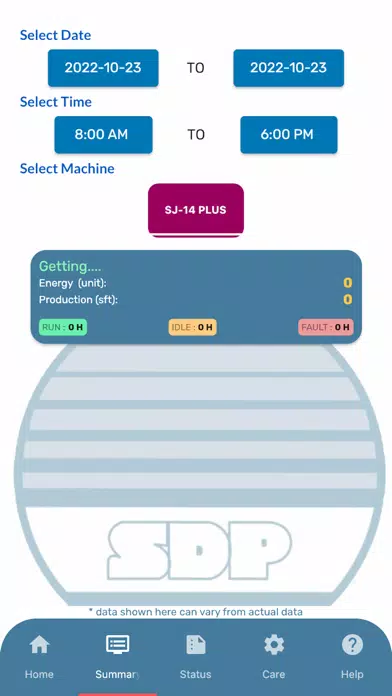 SDP Machines سکرین شاٹس