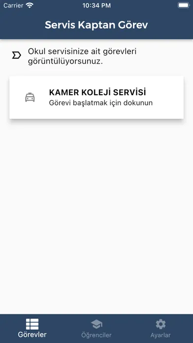 Screenshot di NetFleet Servis Kaptan