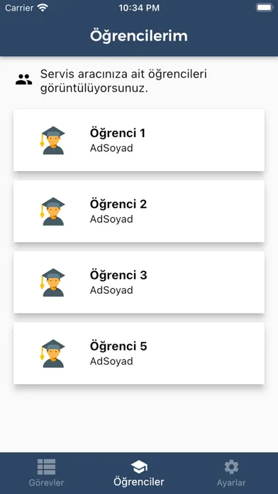 Screenshot di NetFleet Servis Kaptan