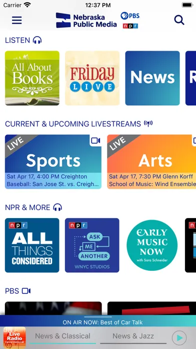 Nebraska Public Media应用截图