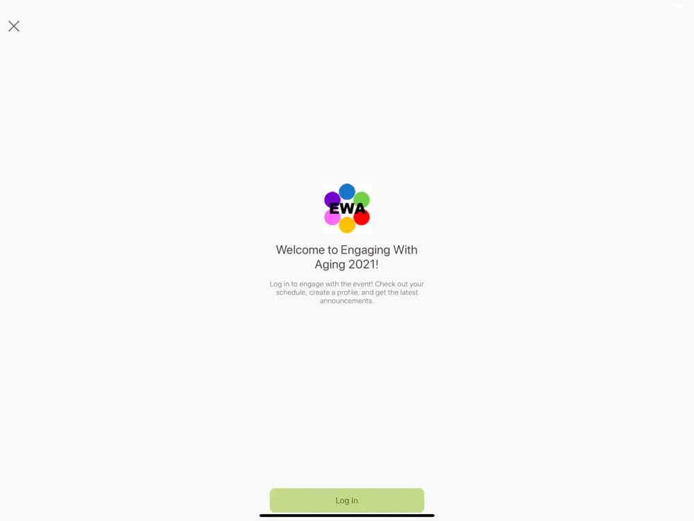 Engaging With Aging iPad  Screenshots