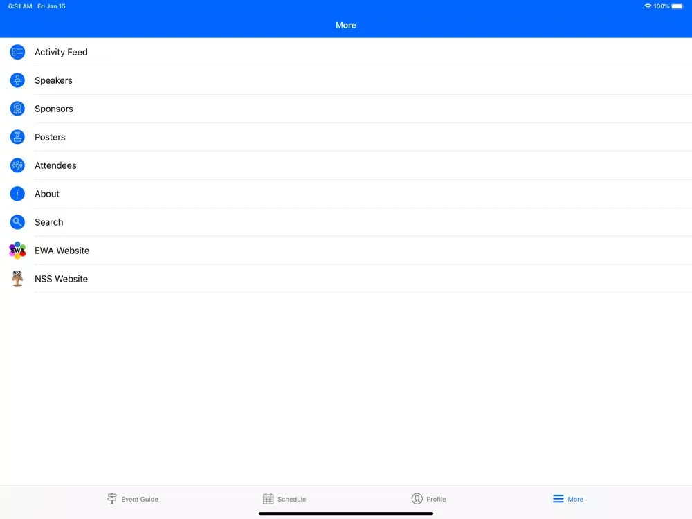 Engaging With Aging iPad  Screenshots