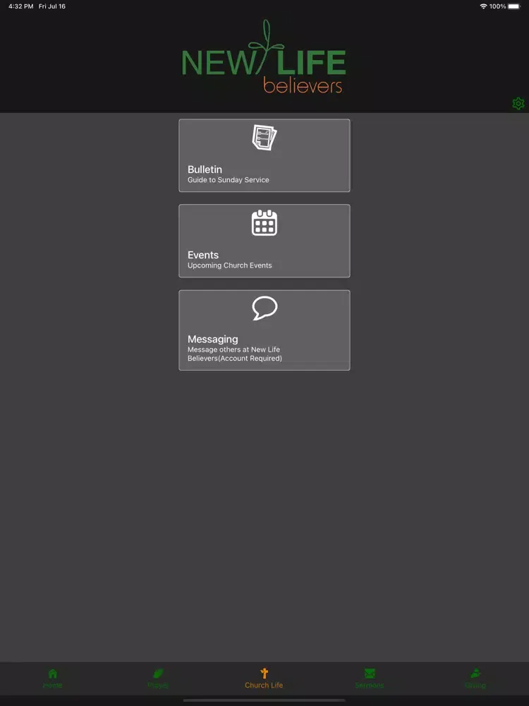 NLB Church App iPad  سکرین شاٹس