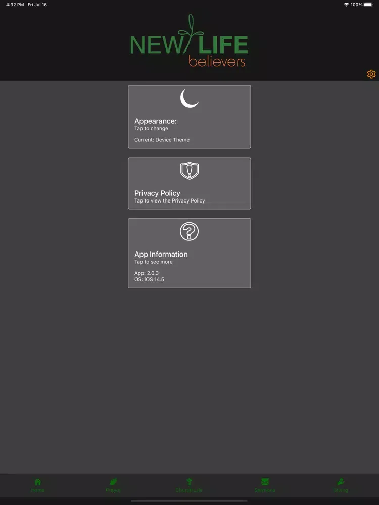 NLB Church App iPad  سکرین شاٹس