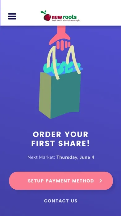 Screenshot di New Roots Fresh Stop Markets