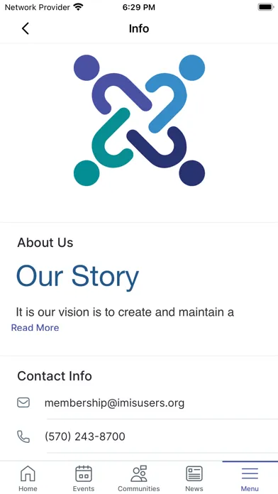 iMIS Users Screenshots